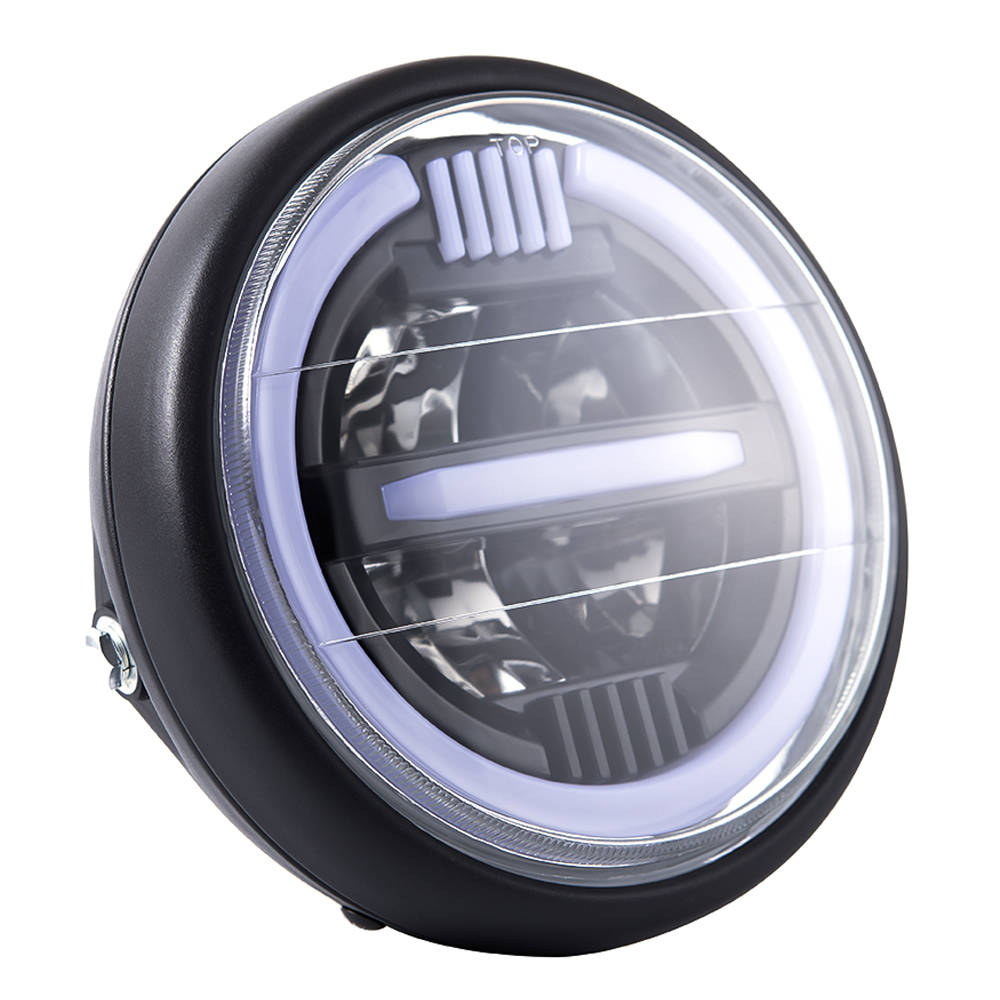 Universal Motorcycle Headlight - Universal Motorcycle Led Headlight Projector ulasan dan harga