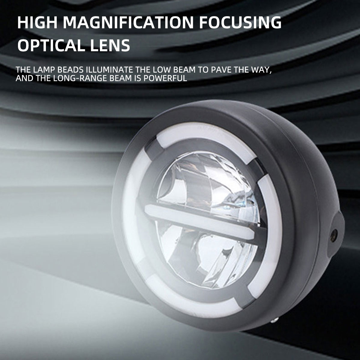 7 Inch Led Car Motorcycle Head - Universal Motorcycle Led Headlight Projector ulasan dan harga