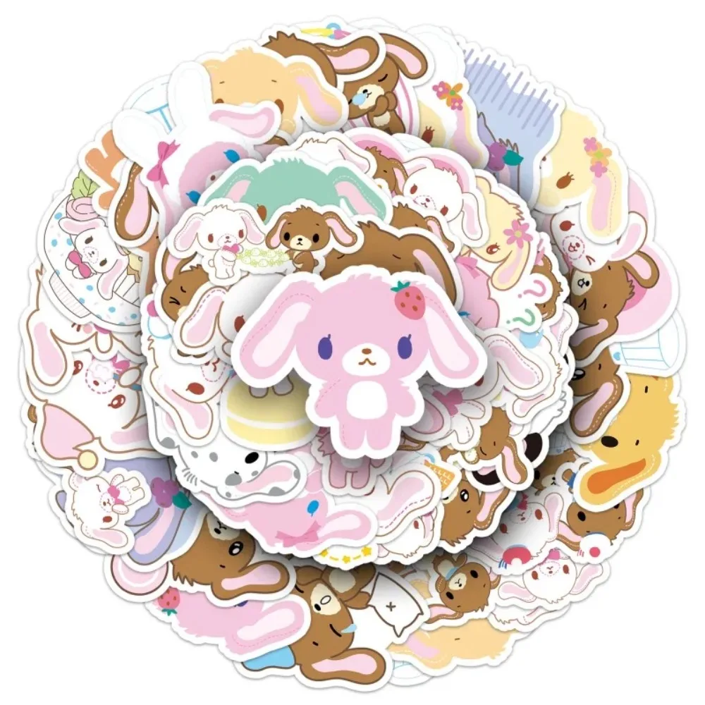 100/200PCS Cartoon Cute Rabbit - Motorcycle Helmets ulasan dan harga