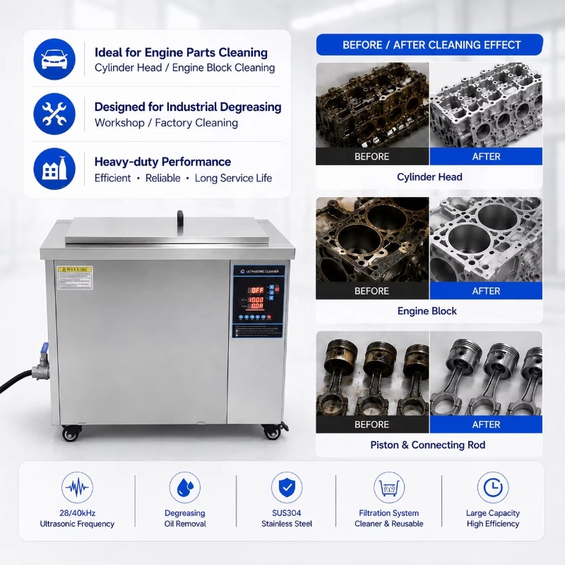 88L Ultrasonic Cleaner Machine - Motorcycle Parts ulasan dan harga
