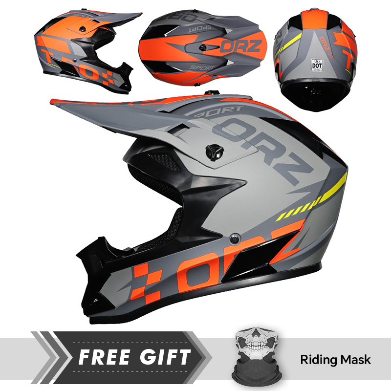 Off Road Helmet Eye Face Prote - Quick Release Buckle Motorcycle Helmet ulasan dan harga