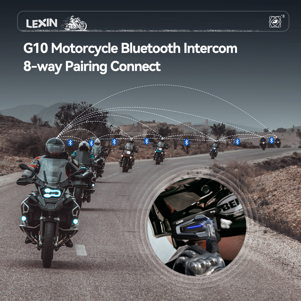 NEW-LEXIN G10 Motorcycle Helme - Full Face Motorcycle Helmet With Bluetooth ulasan dan harga