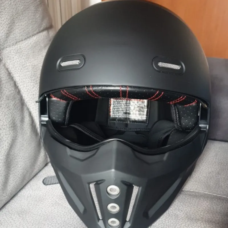 2026 New Scorpion Casco Retro  - Full Face Motorcycle Helmet With Bluetooth ulasan dan harga