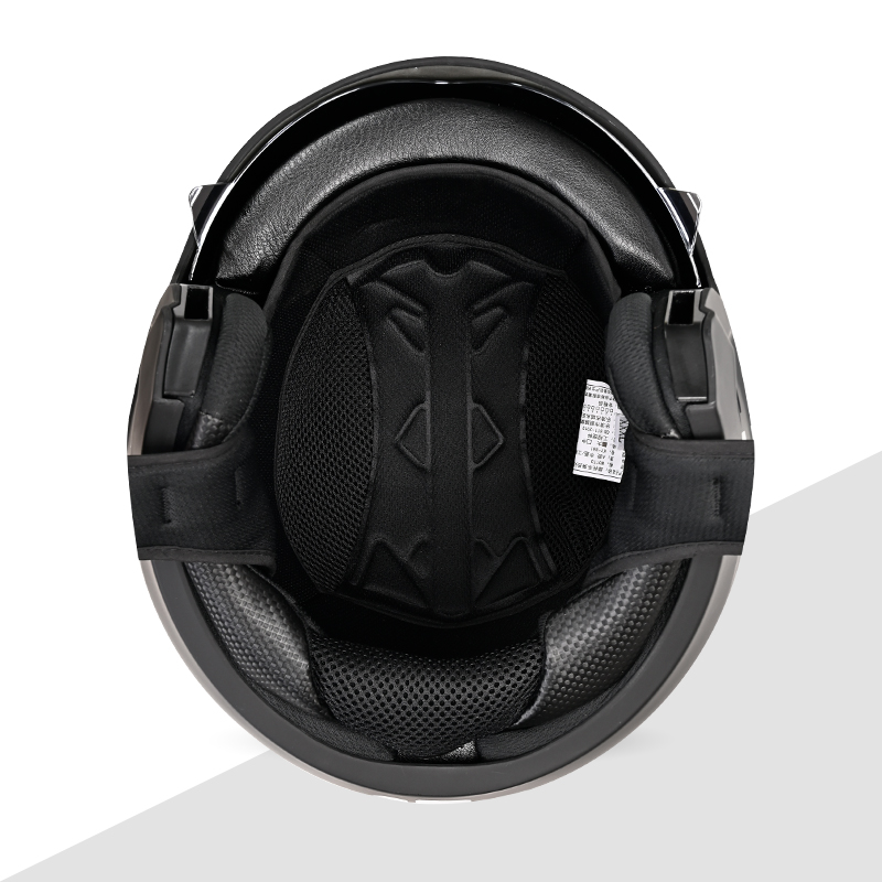 Rugged Bright Black Scorpion F - Full Face Motorcycle Helmet With Bluetooth ulasan dan harga